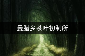 曼臘鄉(xiāng)茶葉初制所