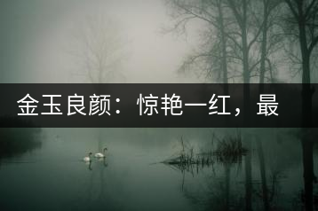 金玉良顏：驚艷一紅，最是高貴
