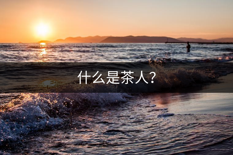 什么是茶人？