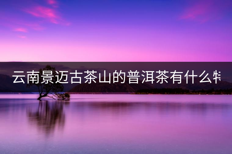 云南景邁古茶山的普洱茶有什么特點(diǎn)?云南景邁古茶山的普洱茶有什么特點(diǎn)？