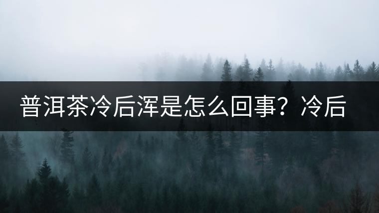 普洱茶冷后渾是怎么回事？冷后渾的普洱茶品質(zhì)好不好？