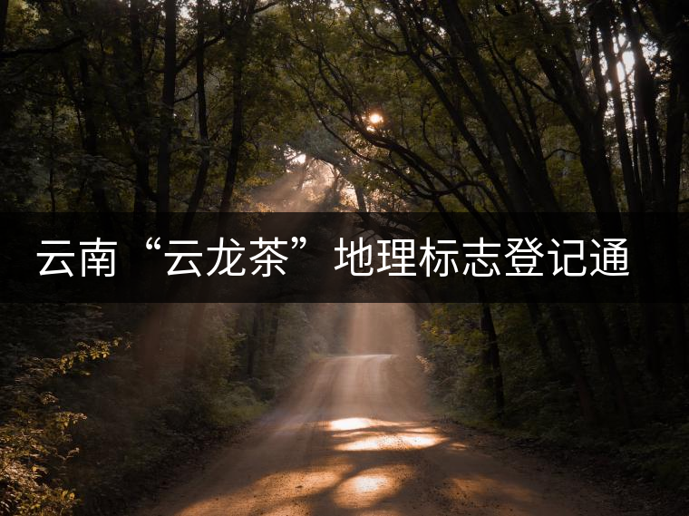 云南“云龍茶”地理標(biāo)志登記通過(guò)專家評(píng)審 云南“云龍茶”地理標(biāo)志登記通過(guò)專家評(píng)審