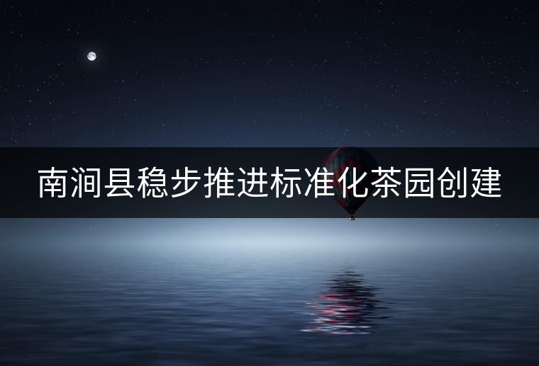 南澗縣穩(wěn)步推進標(biāo)準(zhǔn)化茶園創(chuàng)建 南澗縣穩(wěn)步推進標(biāo)準(zhǔn)化茶園創(chuàng)建