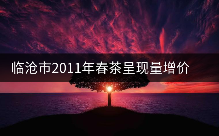 臨滄市2011年春茶呈現(xiàn)量增價(jià)漲良好局面 臨滄市2011年春茶呈現(xiàn)量增價(jià)漲良好局面