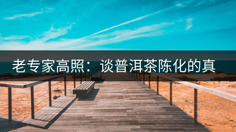 老專家高照：談普洱茶陳化的真相與秘密