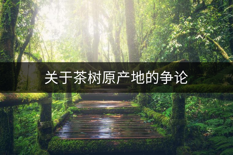 關(guān)于茶樹(shù)原產(chǎn)地的爭(zhēng)論 關(guān)于茶樹(shù)原產(chǎn)地的爭(zhēng)論