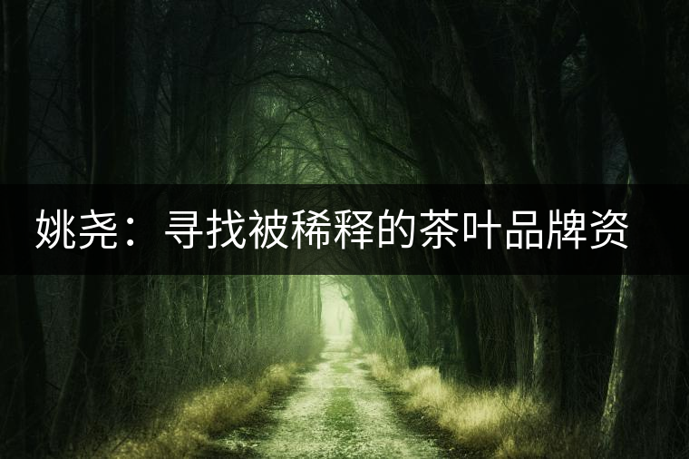 姚堯：尋找被稀釋的茶葉品牌資源