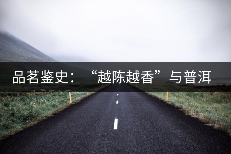 品茗鑒史:“越陳越香”與普洱茶的革命 品茗鑒史:“越陳越香”與普洱茶的革命