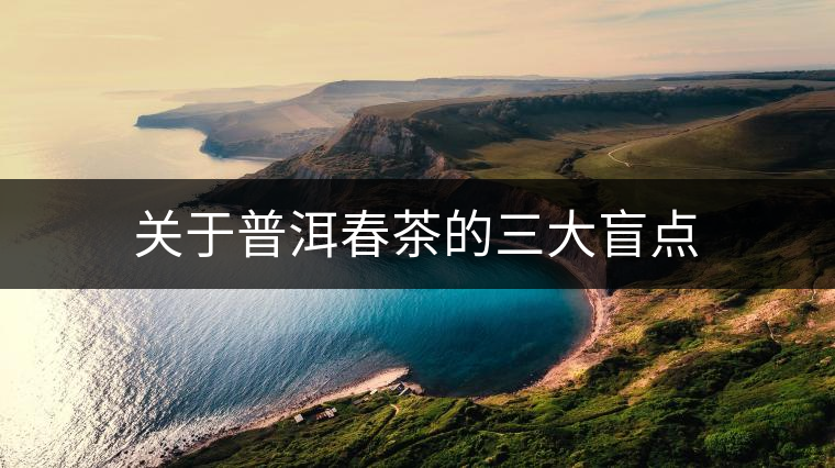 關(guān)于普洱春茶的三大盲點 關(guān)于普洱春茶的三大盲點