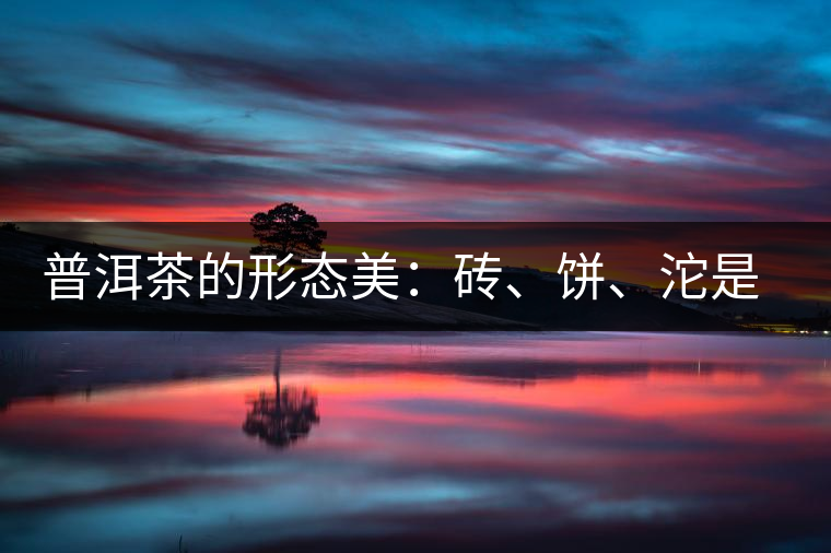 普洱茶的形態(tài)美：磚、餅、沱是如何形成的？