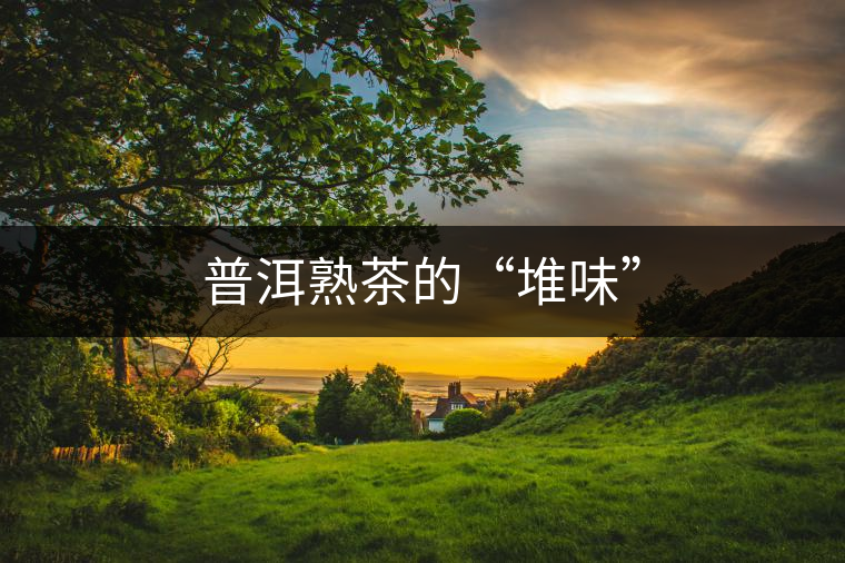 普洱熟茶的“堆味” 普洱熟茶的“堆味”
