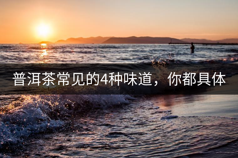 普洱茶常見的4種味道，你都具體了解過嗎？