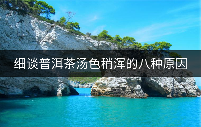 細(xì)談普洱茶湯色稍渾的八種原因 細(xì)談普洱茶湯色稍渾的八種原因