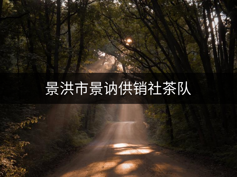 景洪市景訥供銷(xiāo)社茶隊(duì) 景洪市景訥供銷(xiāo)社茶隊(duì)