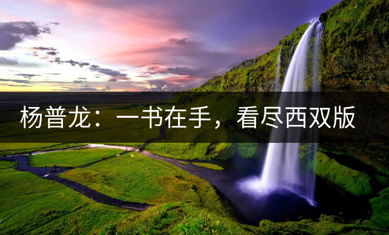 楊普龍：一書在手，看盡西雙版納古茶山