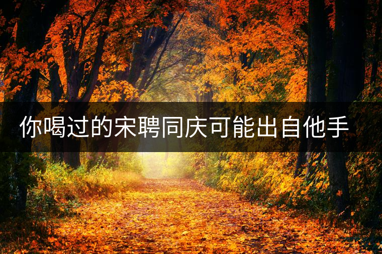 你喝過的宋聘同慶可能出自他手，他還發(fā)明了普洱熟茶！