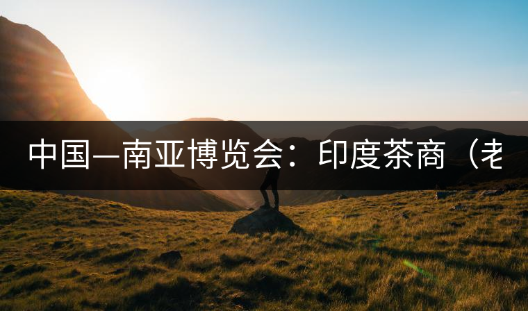 中國—南亞博覽會(huì):印度茶商(老羅)暢談茶葉生意經(jīng)(圖) 中國—南亞博覽會(huì):印度茶商(老羅)暢談茶葉生意經(jīng)(圖)