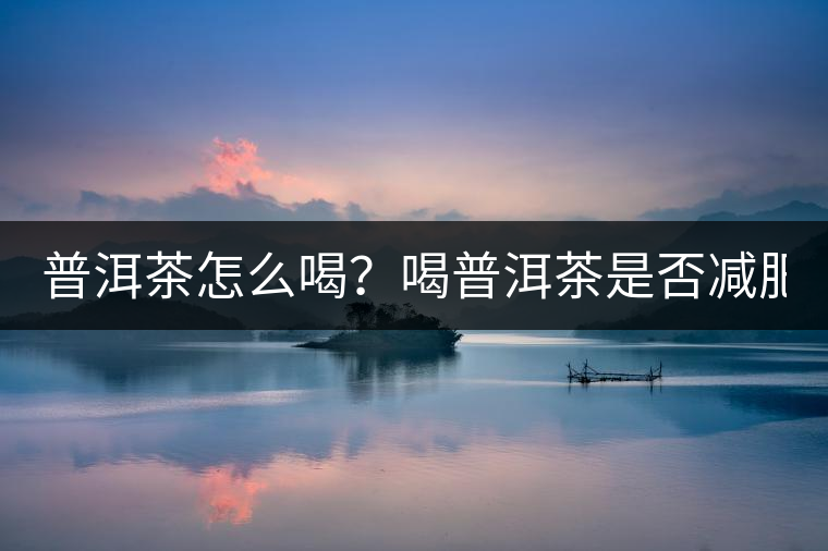 普洱茶怎么喝？喝普洱茶是否減肥？