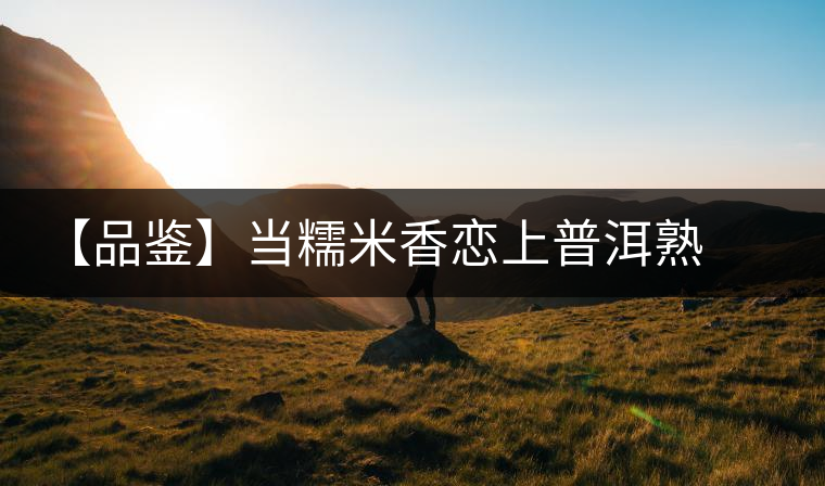 【品鑒】當(dāng)糯米香戀上普洱熟茶