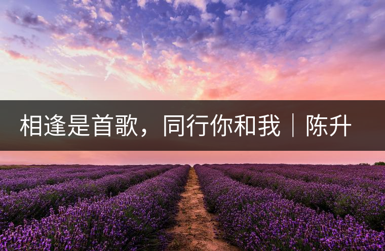 相逢是首歌，同行你和我｜陳升號(hào)與大家相約武漢茶博會(huì)！