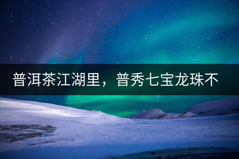 普洱茶江湖里，普秀七寶龍珠不是傳說(shuō)