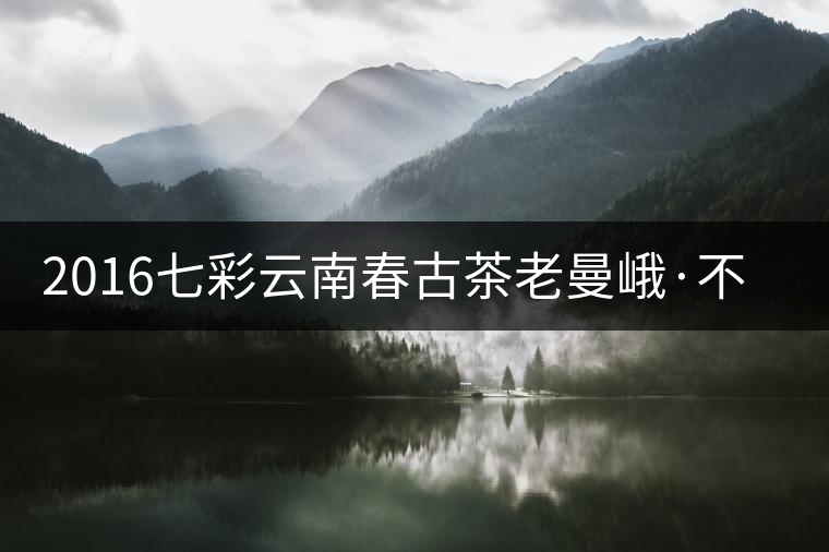 2016七彩云南春古茶老曼峨·不一樣的霸氣 2016七彩云南春古茶老曼峨·不一樣的霸氣