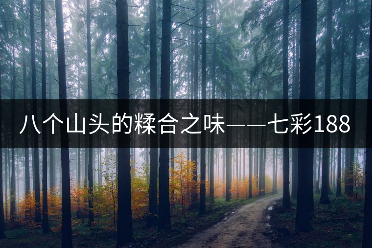 八個山頭的糅合之味——七彩1889