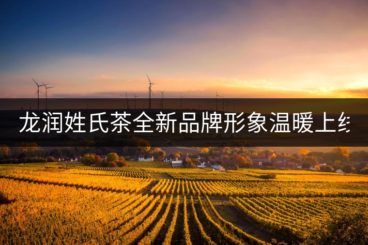 龍潤姓氏茶全新品牌形象溫暖上線！