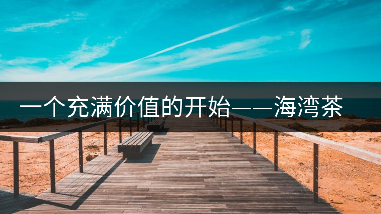 一個充滿價值的開始——海灣茶業(yè)良品沱上市