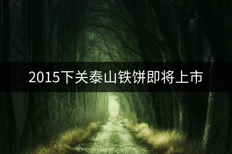 2015下關(guān)泰山鐵餅即將上市 2015下關(guān)泰山鐵餅即將上市
