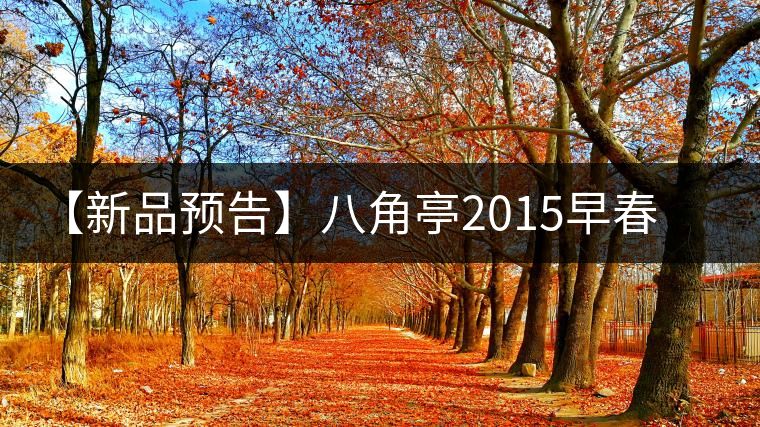 【新品預(yù)告】八角亭2015早春生態(tài)方磚即將上市