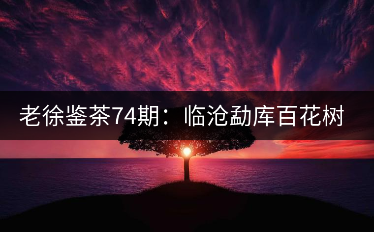 老徐鑒茶74期:臨滄勐庫(kù)百花樹(shù)混采古樹(shù)茶品鑒報(bào)告(北京茶友寄) 老徐鑒茶74期:臨滄勐庫(kù)百花樹(shù)混采古樹(shù)茶品鑒報(bào)告(北京茶友寄)