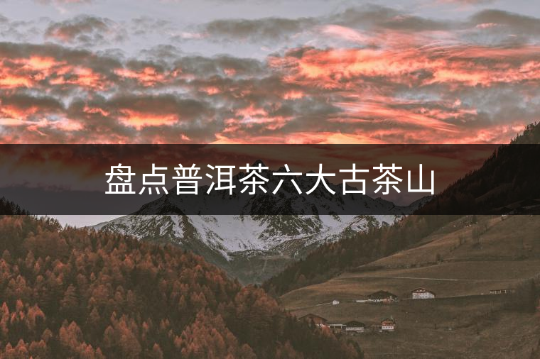 盤點普洱茶六大古茶山 盤點普洱茶六大古茶山