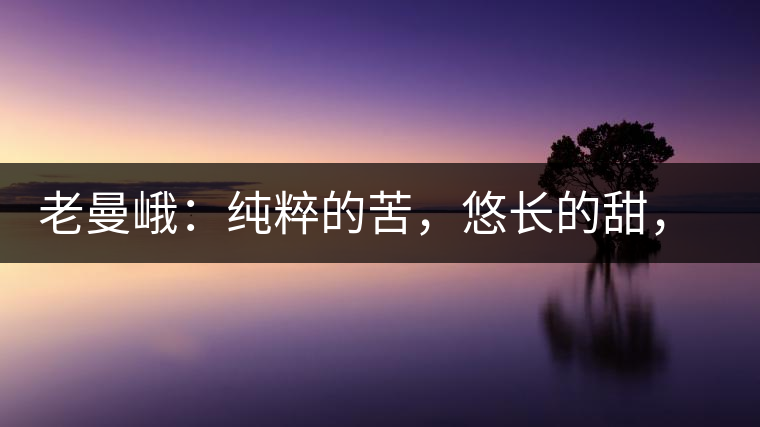 老曼峨：純粹的苦，悠長(zhǎng)的甜，茶之本味也