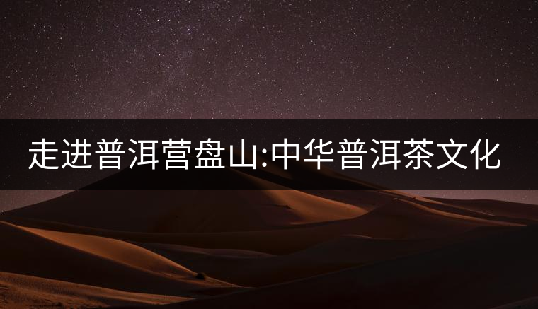 走進(jìn)普洱營(yíng)盤(pán)山:中華普洱茶文化博覽苑 走進(jìn)普洱營(yíng)盤(pán)山:中華普洱茶文化博覽苑