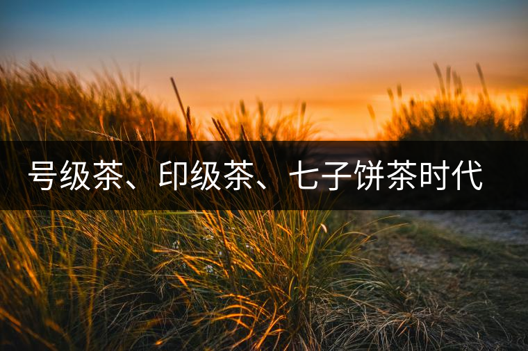 號級茶、印級茶、七子餅茶時代是怎么劃分的？