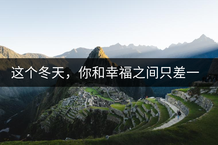 這個冬天，你和幸福之間只差一杯熟茶