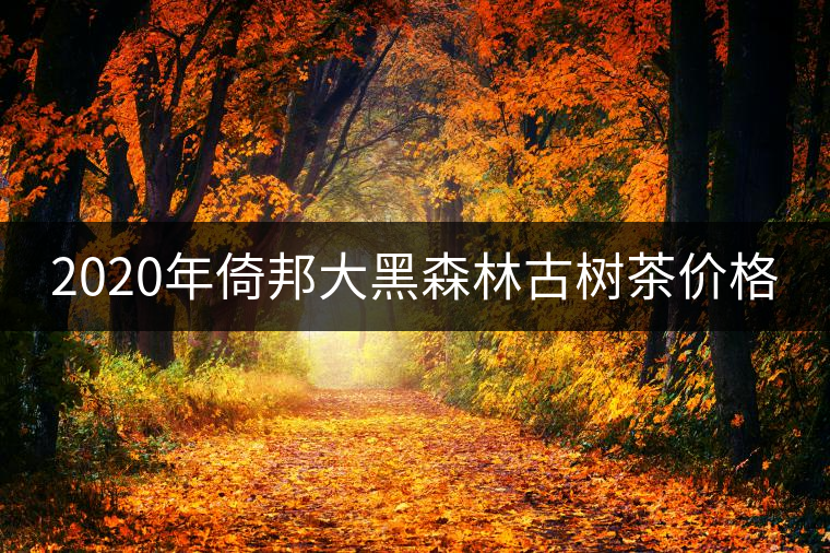 2020年倚邦大黑森林古樹茶價(jià)格 2020年倚邦大黑森林古樹茶價(jià)格