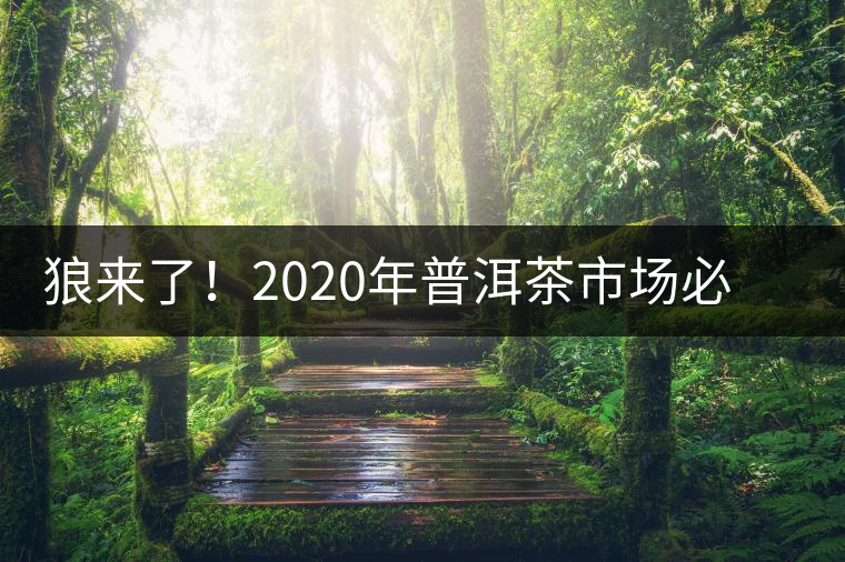 狼來了！2020年普洱茶市場必然變天，早做準備才是王道