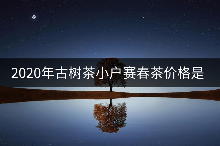 2020年古樹(shù)茶小戶(hù)賽春茶價(jià)格是多少？