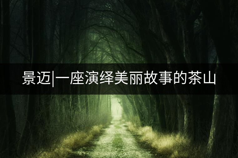 景邁|一座演繹美麗故事的茶山 景邁|一座演繹美麗故事的茶山
