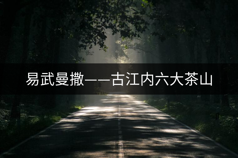 易武曼撒——古江內(nèi)六大茶山 易武曼撒——古江內(nèi)六大茶山