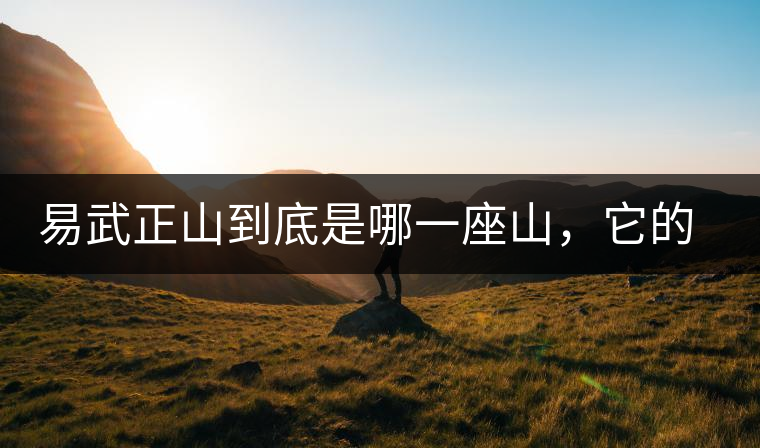 易武正山到底是哪一座山，它的含義你了解嗎？