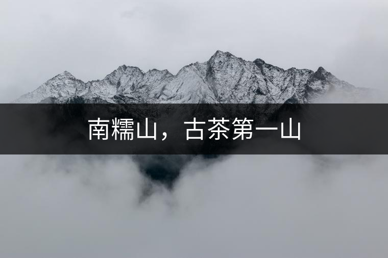 南糯山，古茶第一山