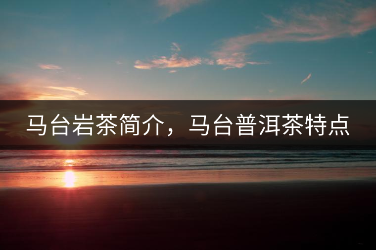 馬臺(tái)巖茶簡(jiǎn)介，馬臺(tái)普洱茶特點(diǎn)