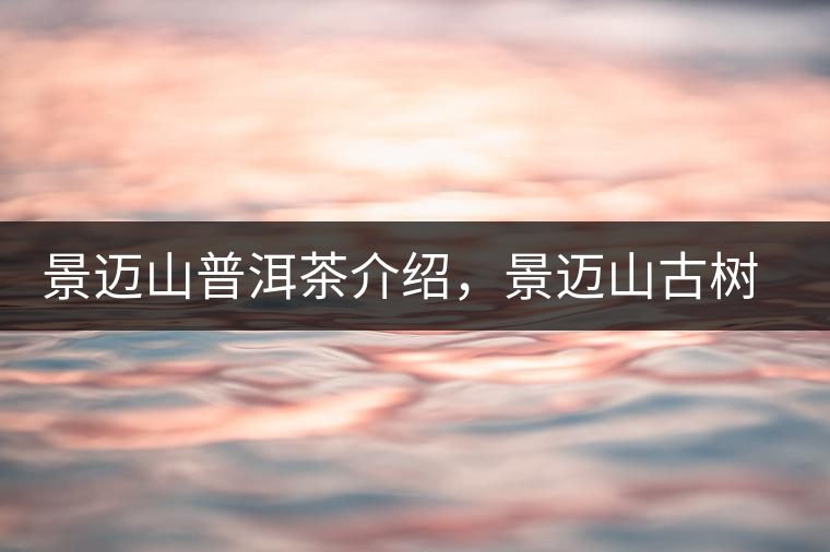 景邁山普洱茶介紹，景邁山古樹茶口感特點(diǎn)