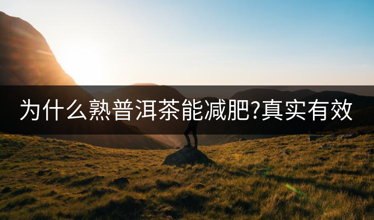 為什么熟普洱茶能減肥?真實有效嗎? 為什么熟普洱茶能減肥?真實有效嗎?