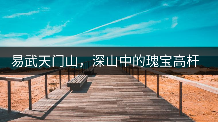 易武天門山，深山中的瑰寶高桿古樹