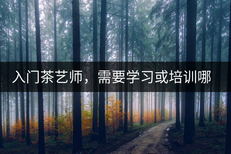 入門茶藝師，需要學(xué)習(xí)或培訓(xùn)哪些知識
