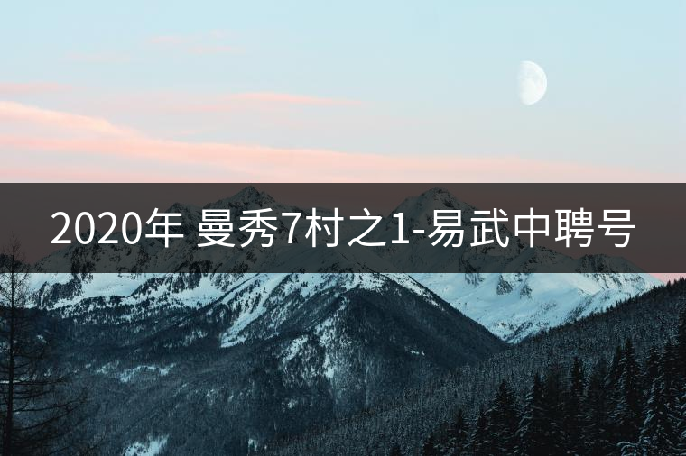 2020年 曼秀7村之1-易武中聘號(hào) 2020年 曼秀7村之1-易武中聘號(hào)